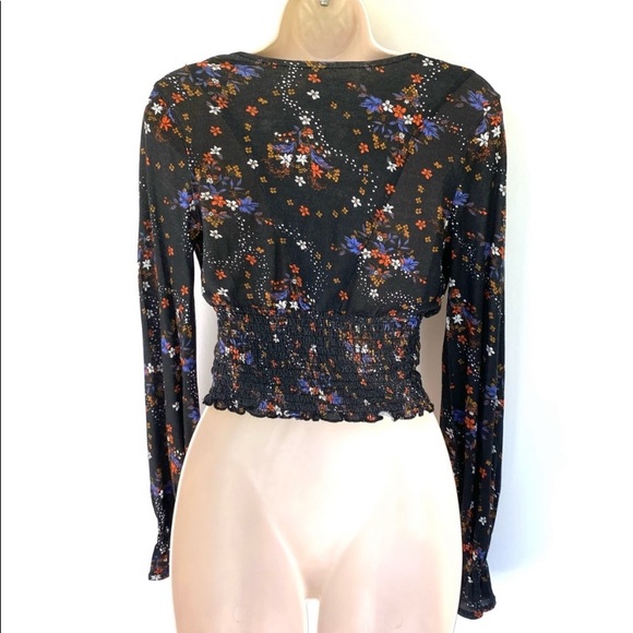 Urban Outfitters taran smocked surplus crop top S - Picture 4 of 12